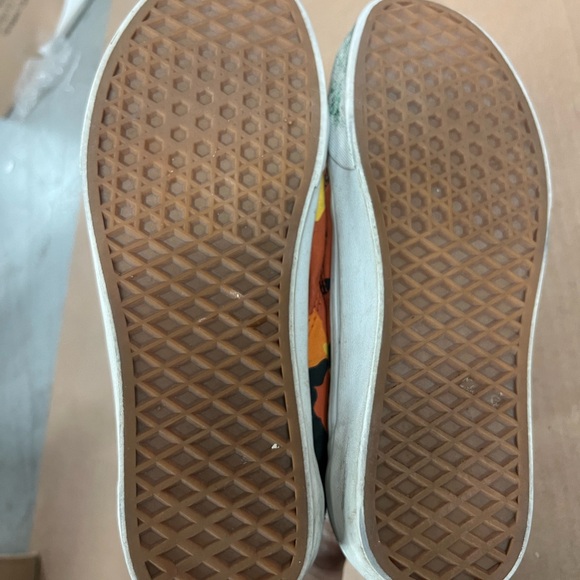 Vans Black / Orange Camo Sneakers Size 9 US - Picture 5 of 8